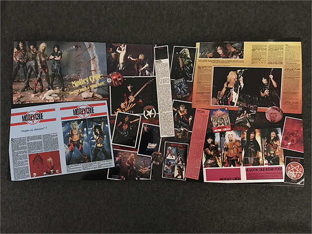 Mötley Crüe, Ten Seconds To Kill, Pink And White Splatter Vinyl, Bootleg LP