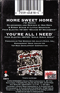 HOME SWEET HOME ('91 REMIX)