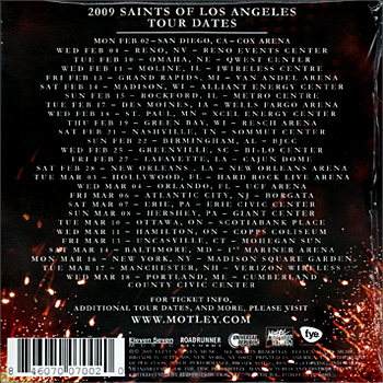 SAINTS OF LOS ANGELES - 2009 TOUR PREVIEW