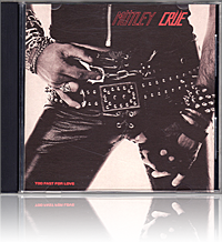 Mötley Crüe, Too Fast For Love, Leathür Records, CD, Red CD, Matte Version
