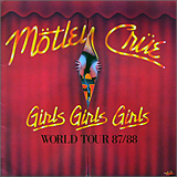 GIRLS GIRLS GIRLS WORLS TOUR 87/88 - TOUR BOOK