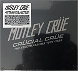MÖTLEY CRÜE - CRÜCIAL CRÜE, THE STUDIO ALBUMS 1981-1989, CD