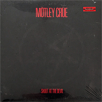 SHOUT AT THE DEVIL - RED & CLEAR MARBLE VINYL