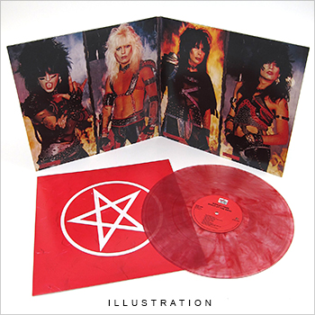 SHOUT AT THE DEVIL - RED & CLEAR MARBLE VINYL