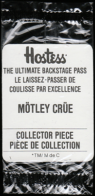 MOTLEY CRUE - COLLECTOR CARD
